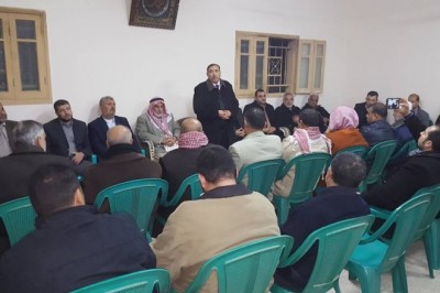 زيارة وفد من حركة حماس  إلى ديوان عائلة البطه