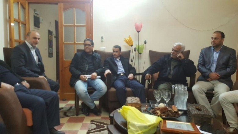 زيارة الدكتور ناجي محمد سعيد البطه