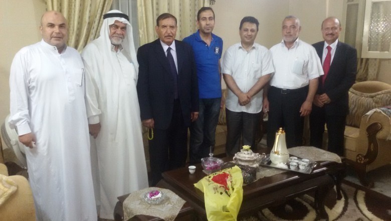 زيارة تهنئة للطالبة دانه أدهم البطه