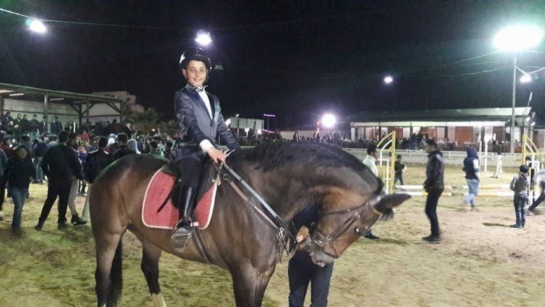  الفارس البطل/ عمر محمد البطه يحصد المركز الأول في بطولة الإتحاد الفلسطيني للفروسية الرابعة