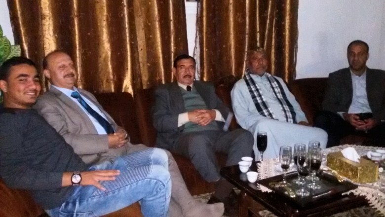 زيارة تهنئة بشفاء السيد/تميم زكريا البطه