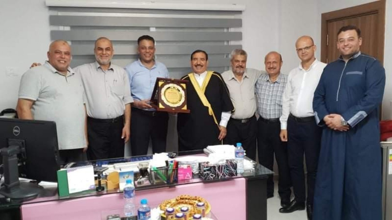 زيارة تهنئة لدكتور محمد أحمد سعيد البطه 