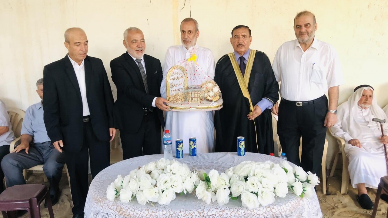 تهنئية بمناسبة خطوبة السيد أسامة محمد البطة