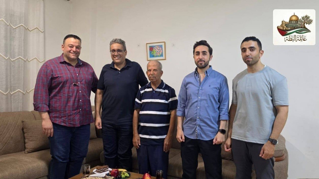 وفد من عائلة البطة يهنئ بسلامة عودة أ. حسام محمد البطة